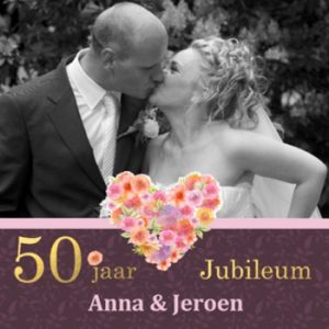 50 jaar getrouwd